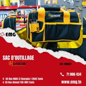 Sac d'outillage 30X16.5X23 HOTECHE Réf: 490027