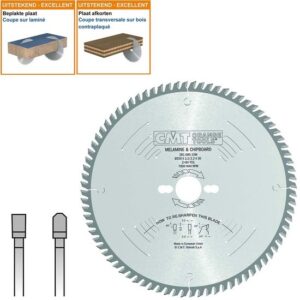 LAME DE SCIE C 250 Z80 PLAST C
