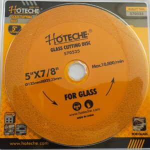 Disque diamant 125 coupe verre 570525 HOTECHE