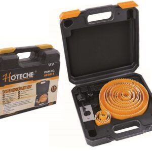 Coffret scie trépan 16PCS 19-127 601014 HOTECHE