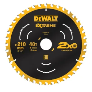 Lame de scie C 210 Z36-30 ATB DEWALT